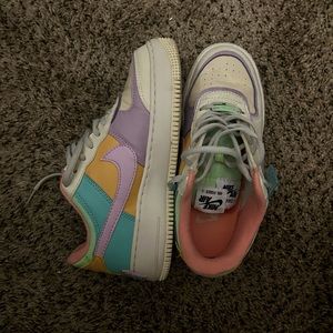 Color Block Air Force 1s